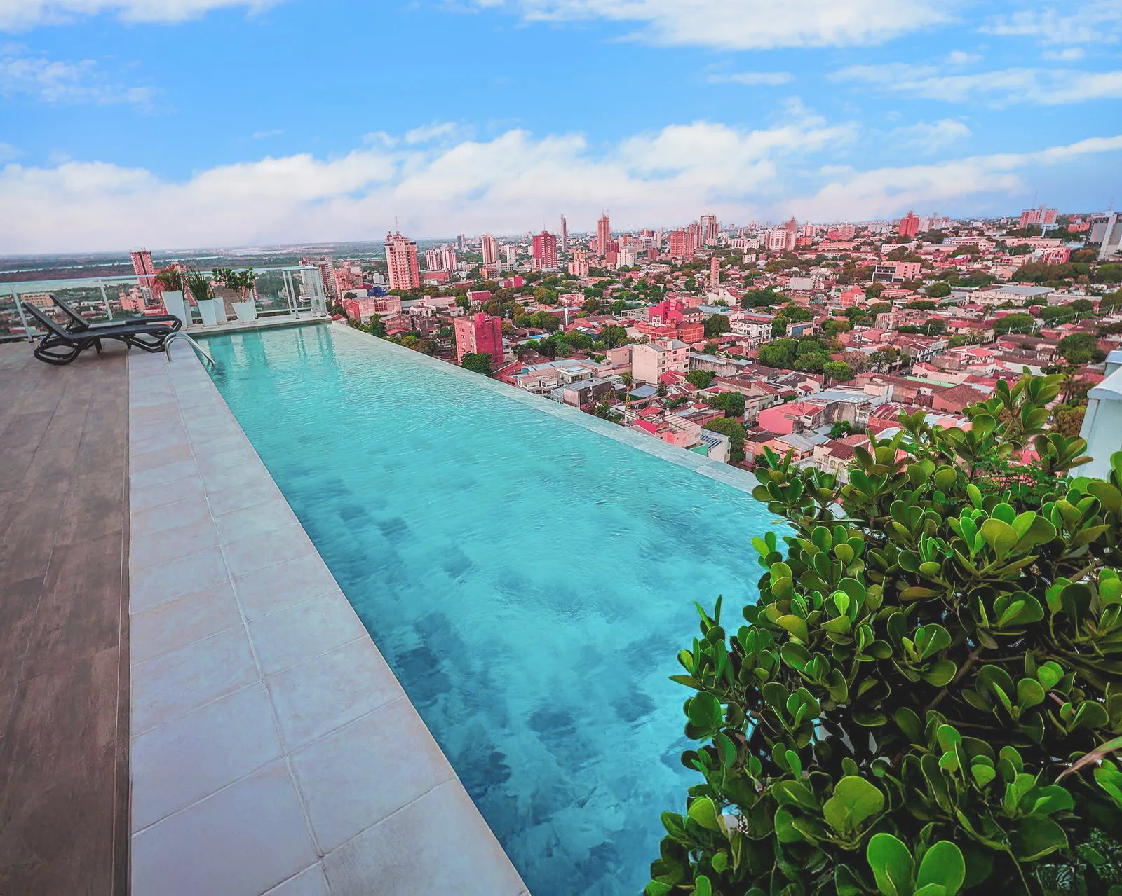 Piscina panorámica de Zenith México