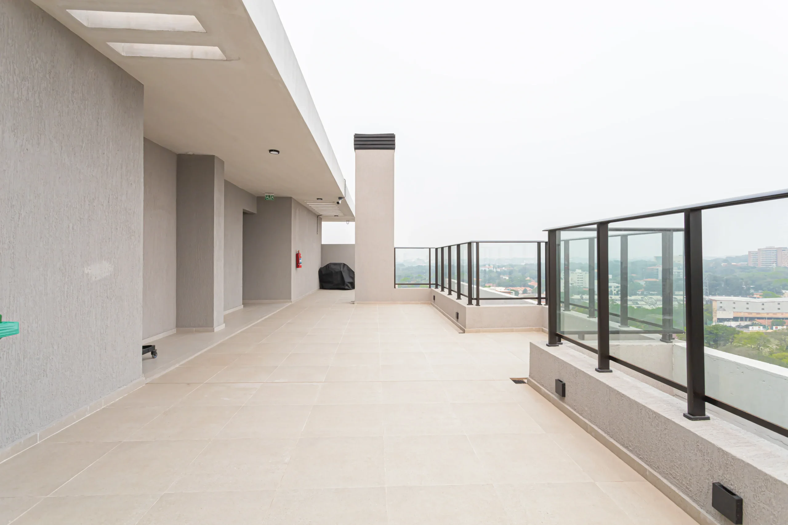 Terraza con vista panorámica